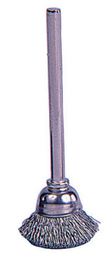 5/8" MINI WIRE CUP BRSH.005" BRASS FILL 1/8"