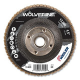 4-1/2" WOLV FLAP DISC  FLAT 60Z  5/8"-11 UNC NUT