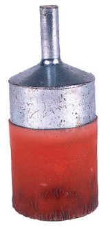 1/2"POLY ENCAP CRIMP WIRE BRSH .0104"STL 1/4"
