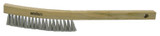 PLATER BRUSH STEEL FILL4X18 ROWS SHOE HANDLE