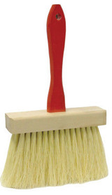 6-1/2" MASONRY BRUSH 4"TRIM WHITE TAMPICO FILL