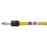 6'-12' TELESCOPING HDL THREADED METAL TIP EXTEND