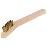VP SM HANDWIRE SCR BRSHBRASS WOOD HDL 3X7