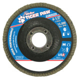4-1/2"TGR PAW ABR DISC FLAT TY27 PH BK 80Z 7/8"