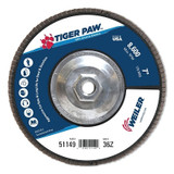 7"TGR PAW ABRSV DISC CONTY29 PH BACK 36Z 5/8"11