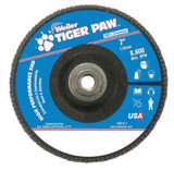 7"TGR PAW SHD FL DISC FLAT TY27 PH BK 40Z 5/8"11