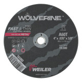 4"X.035" WOLV TYPE 1 CUTOFF WHL A60T 3/8" AH