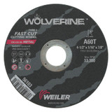 4-1/2"X1/16" WOLV TYPE 1CUTOFF WHL A60T 7/8" AH