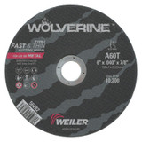 6"X.040" WOLV TYPE 1 CUTOFF WHL A60T 7/8" AH