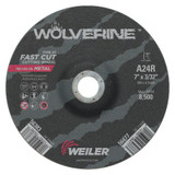 7"X3/32" WOLV TYPE 27 CUTTING WHL A24R 7/8" AH