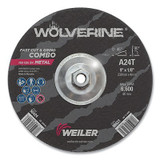 9"X1/8"WOLV TYPE 27 CUT/GRIND WHL A24T 5/8"11