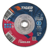4-1/2"X1/8"TGR AO T27 CUT/GRIND WHL A30S 5/8"11