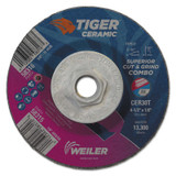 4.5 X 1/8 TIGER CERAMICT27 COMBO CER30T 5/8-11