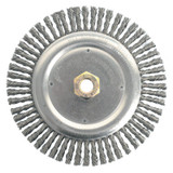 DUALLY 7"WELD BRSH .020"STL WF 5/8"11