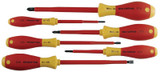 6PC ELECTRICIAN INSULATED SCREWDRIVER