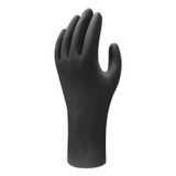 NITRILE UNSUPPORT BIO-DEGRADABLE DISP; BLK