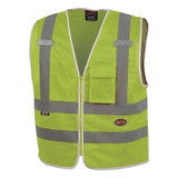 6854U GREEN SAFETY MESHVEST