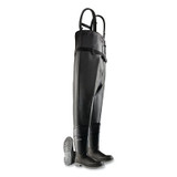 CHEST WADER BLACK STEELTOE
