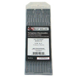 1/16 X 7  2% CERIATED TUNGSTEN  10/PK