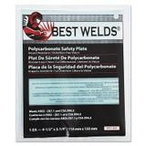 BW-4-1/2X5-1/4 POLYC ARBONATE SAFETY PLATE