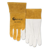 TOP GRAIN GOATSKIN LEATHER TIG WELDING GLOVES