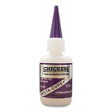 1/2 OZ BOTTLE OF CHECKERS' CLEAR SUPER GLUEBEST
