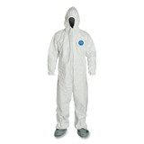 TYVEK 400 CVRL STD HOODATT SOCKS WH 4X 122S