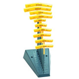 T-HANDLE HEX KEY SETW/STAND