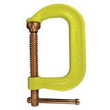 C-CLAMP HI-VIS YEL 8"