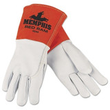 LARGE RED RAM GRAIN GOATSKIN MIG/TIG GLOVE