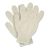 LARGE 100% COTTON HEAVYWEIGHT NATURAL STR. GLOVE