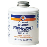 AVIATION FORM-A-GASKET #3 SEALANT 16 OZ BOTTLE