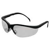 KLONDIKE BLACK FRAME CLEAR LENS SAFETY SPECTACLE