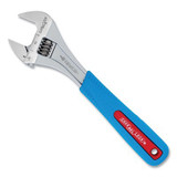 12" CODE BLUE GRIPPED BULK ADJ WRENCH WIDE