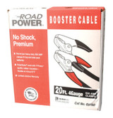 20' 500AMP 4GA. BLACK BOOSTER CABLE W/ HD PARRO