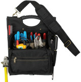 21 PKT ZIPPERED PROF ELECTRICIAN'S TOOL POUCH