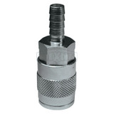 1/2" IND COUPLER 1/2" BARB STEEL