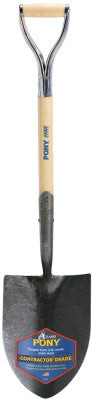 PONY ROUND POINT SHOVEL27" D-HANDLE
