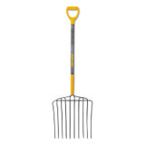 10-TINE ENSILAGE FORK WELDED W/30" D-HAN