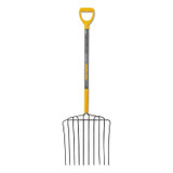 10-TINE ENSILAGE FORK WELDED W/30" D-HAN