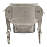1 1/4" STAINLESS GLOBALFEMALE