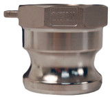 2" GLOBAL TYPE A ADAPTER- ALUMINUM