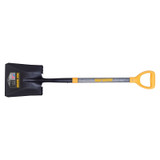 SQUARE PT SHOVEL W/ COMFORT STEP AND D-GRIP