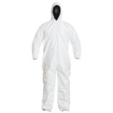 TYVEK ISOCLEAN CVRL ATTHOOD WHITE XL