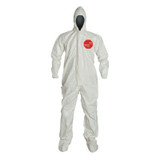 TYCHEM 4000 COVERALL ATTSOCKS SHITE XL
