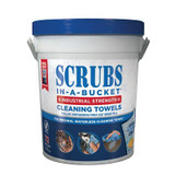 SCRUBS-IN-A-BUCKET HANDCLEANER 72-COUNT PAIL