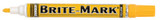 BRITE-MARK PAINT PEN MEDIUM TIP YELLOW