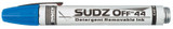 SUDZ OFF DETERGENT REMOVABLE TEMPORARY MARKERS