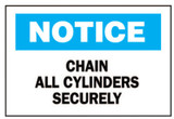 CHEMICAL AND HAZARDOUS MATERIALS SIGN