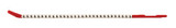 CLIP SLEEVE WIRE MARKERS- LEGEND: 5 - 300/PK